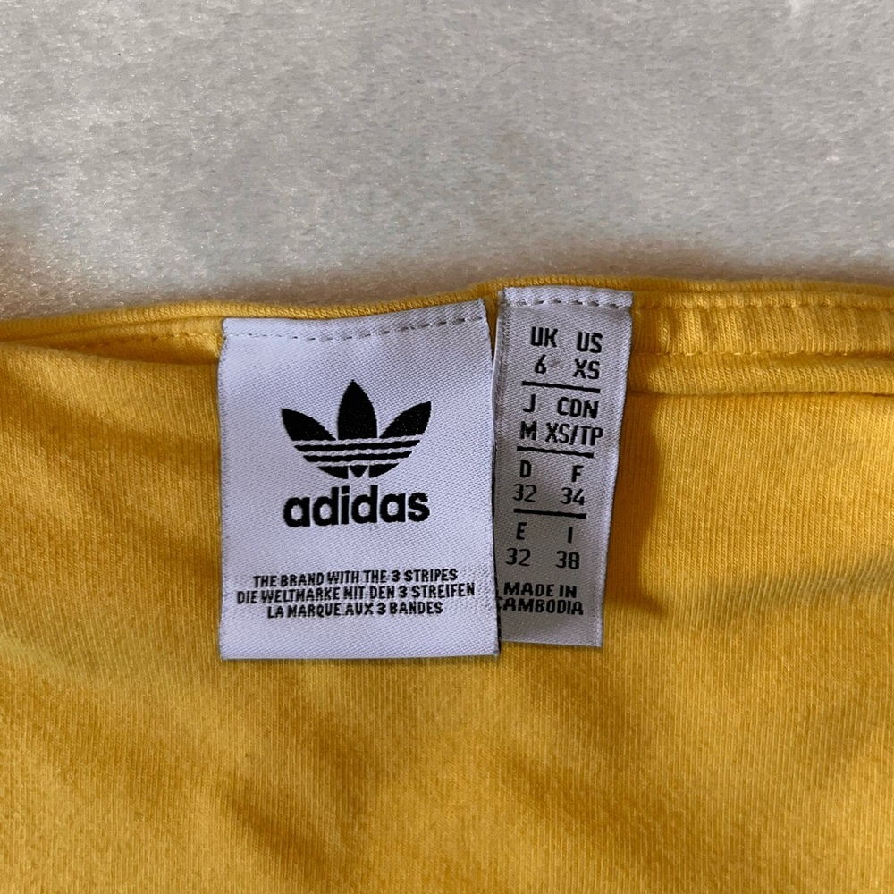Adidas Original Three Stripe Tube Top - Picture 6 of 6